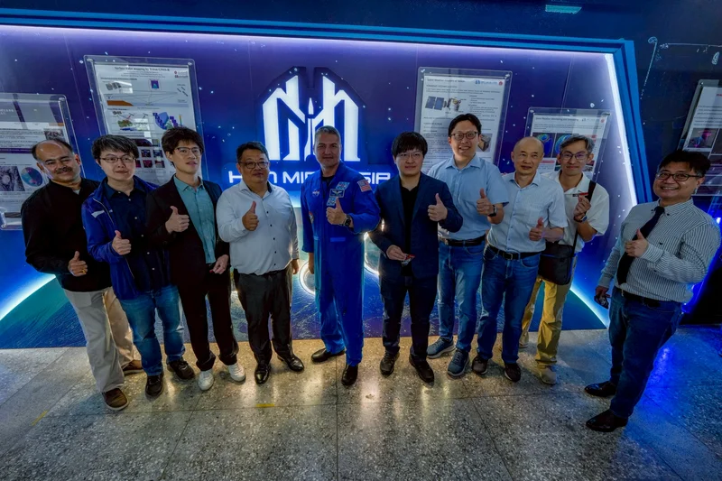 NASA太空人Dr. Kjell Lindgren林琪兒博士參訪